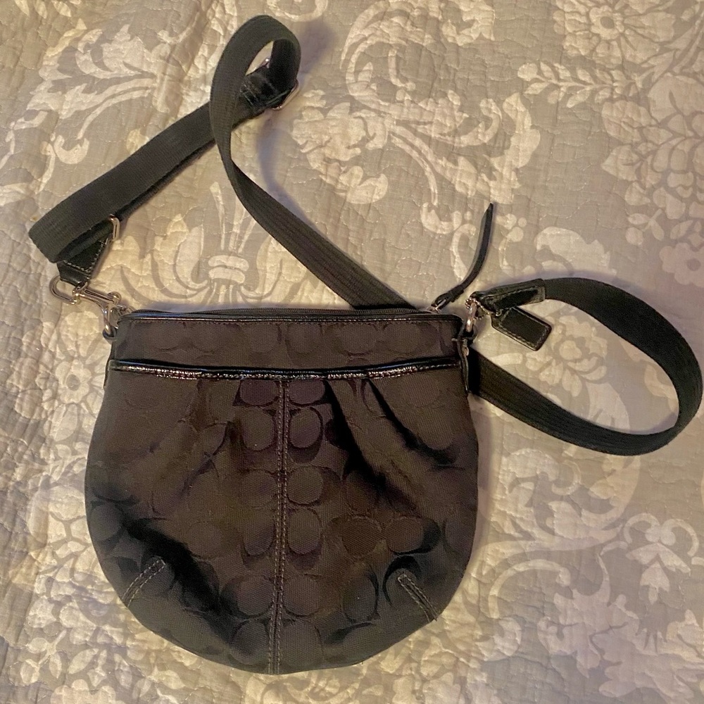 Coach Black Crossbody Bag Y2K